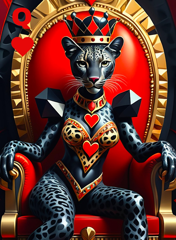 NKWE - QUEEN OF HEARTS by Linda Leftwich