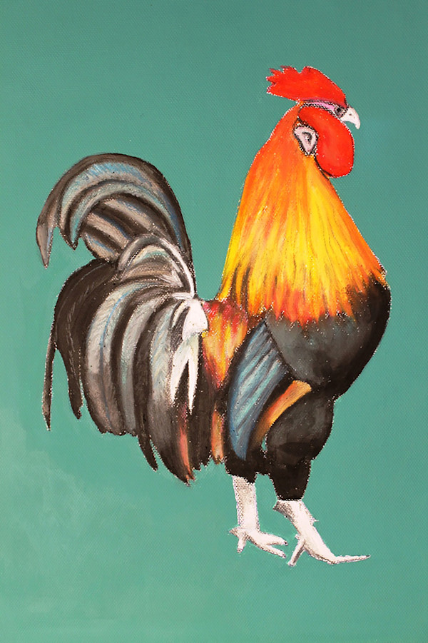 COCK OF THE WALK by Linda Leftwich, Image 1.