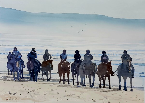 Saddleback Beach Ride by Andy Forrest