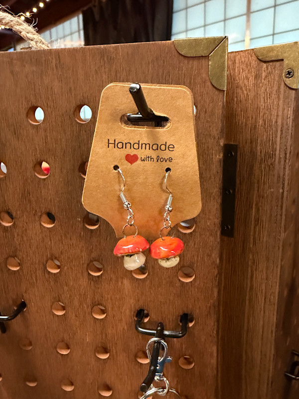 Mushroom Jewelry by Jamie Thomson, Image 1.