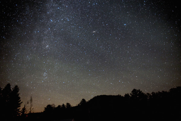 Milky Way From Irishtown by Bob Fisher