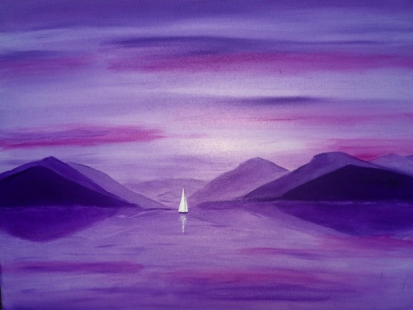 Purple Haze on the Narrows by Robert Allen
