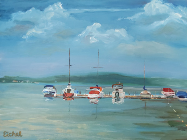 Sailboats by Stu Eichel