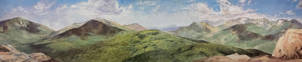 Summer From Noonmark Mountain by Anne Diggory