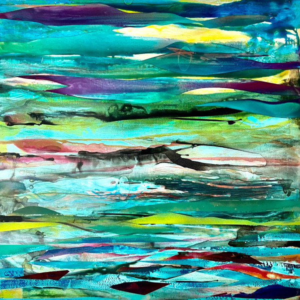 Abstract Georgian Bay by SHAWN SKEIR