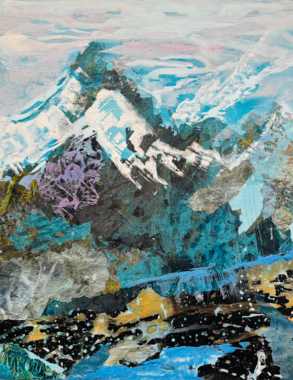 8. abstract mountain study 1 by SHAWN SKEIR, Image 1.