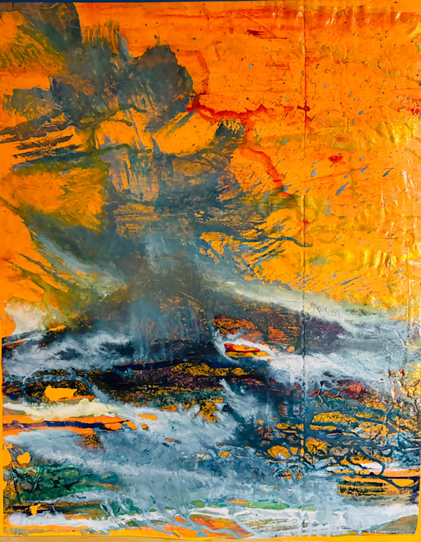 Sweeping pine on Georgian Bay by SHAWN SKEIR
