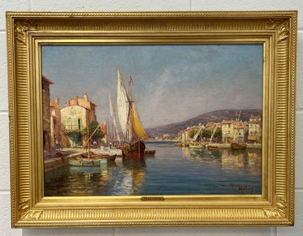 Mediterranean Scene by Henry Malfroy