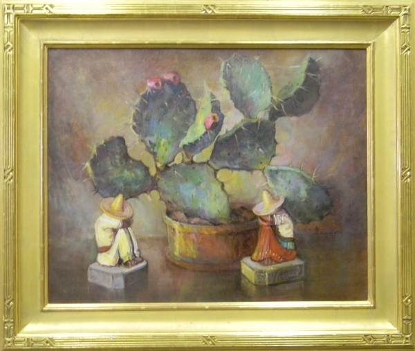 Cactus Still Life by Adele Brunet