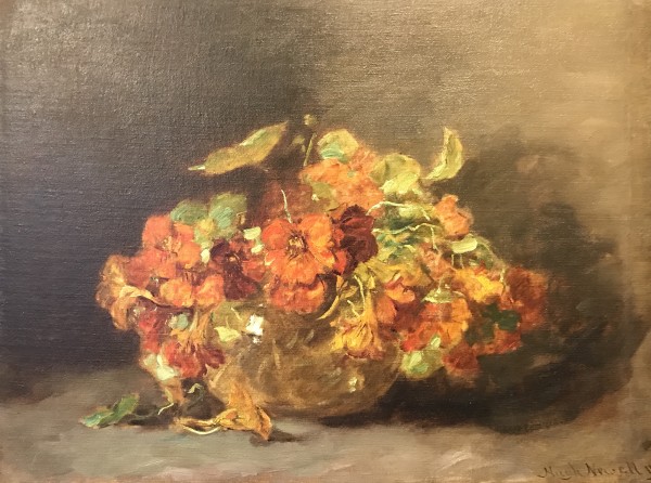 Still Life with Flowers by Hugh Newell