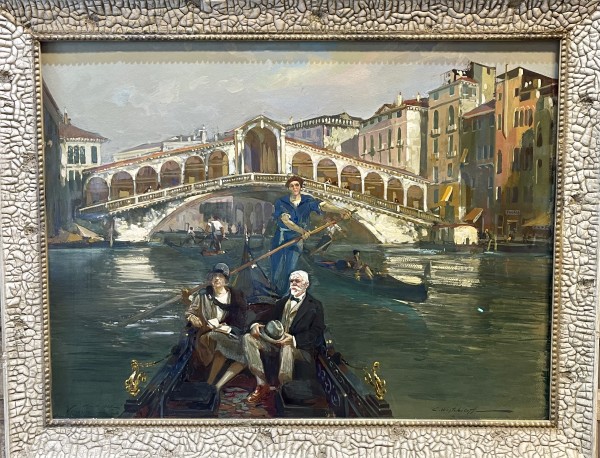 Venice Canal by Constantin Westchiloff