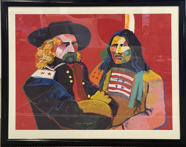 Custer and Crazy Horse by Malcolm Furlow