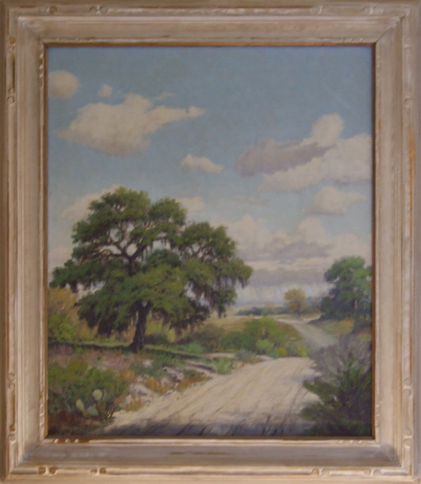 Texas Landscape Dirt Road by M. Walton Leader