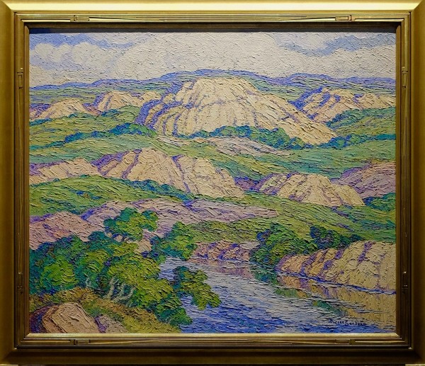 Kansas landscape by Birger Sandzén