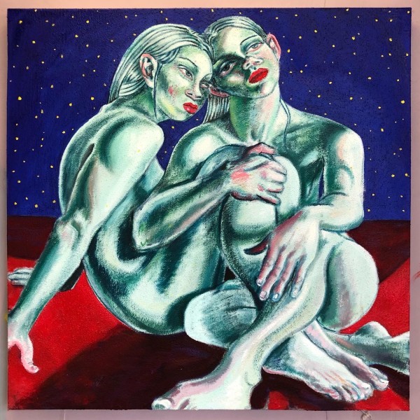 Hold me tight under the starry night by Adam Baker, Image 1.