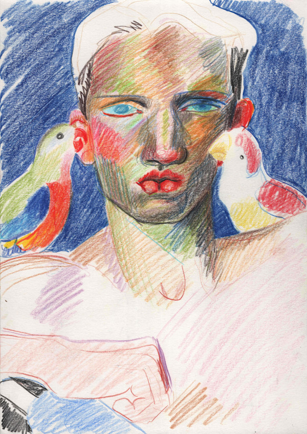 Bird Study 2 by Adam Baker, Image 1.
