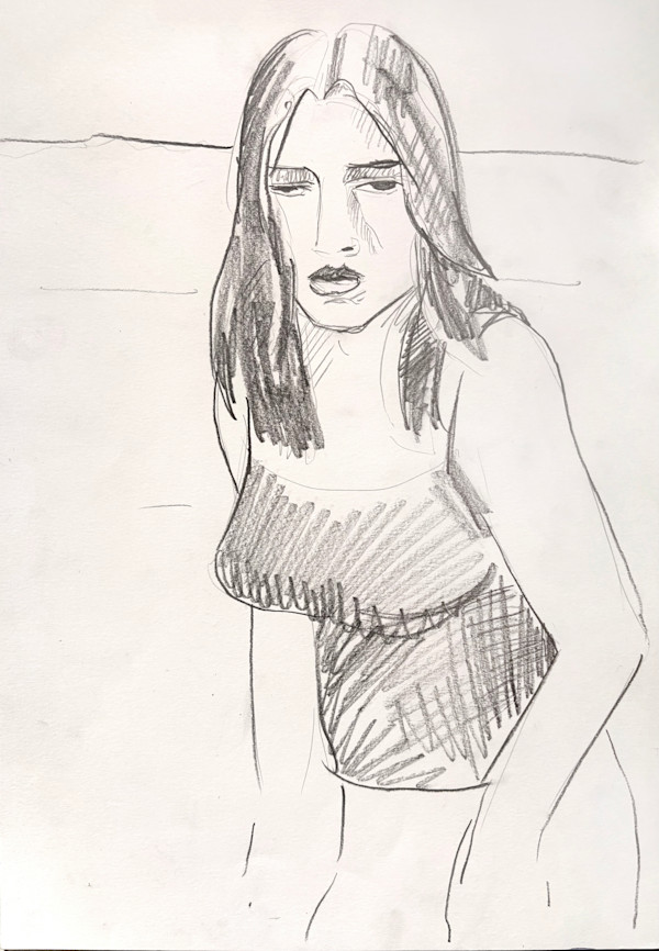 Girl Study by Adam Baker, Image 1.
