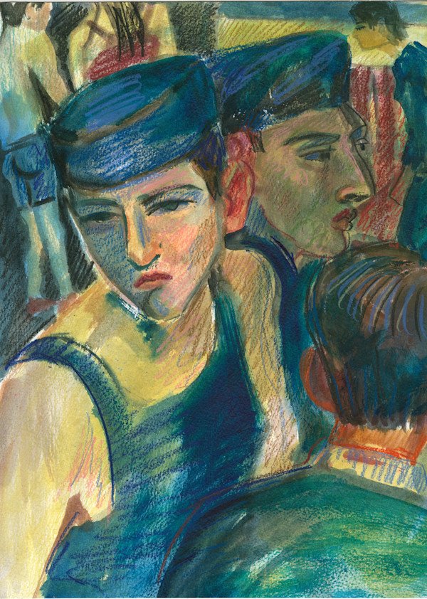 After Hours Original Study 2 by Adam Baker, Image 1.