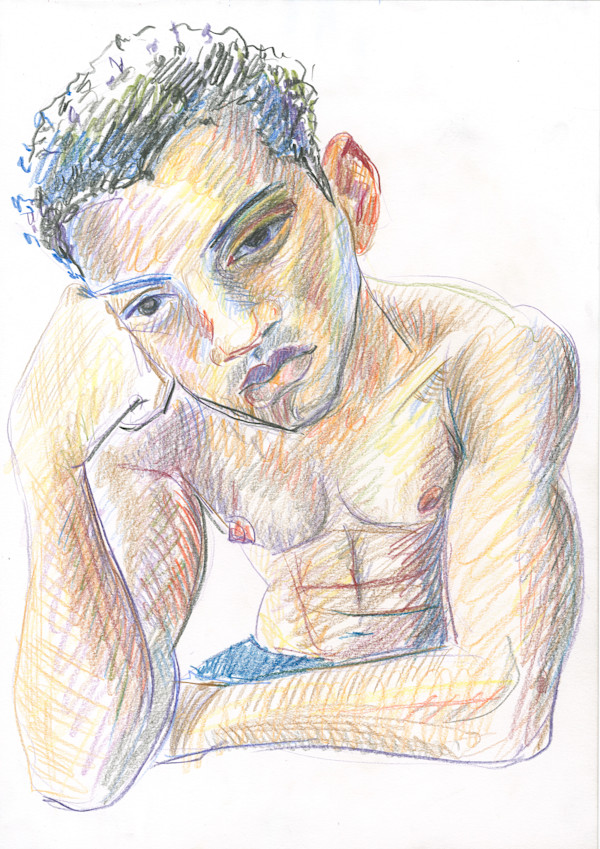 Seated Figure by Adam Baker, Image 1.