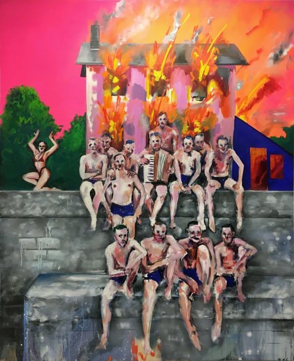 Burning down behind us by Adam Baker, Image 1.