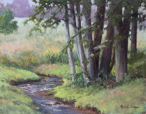 A Creek For Wading by Marsha Hamby Savage