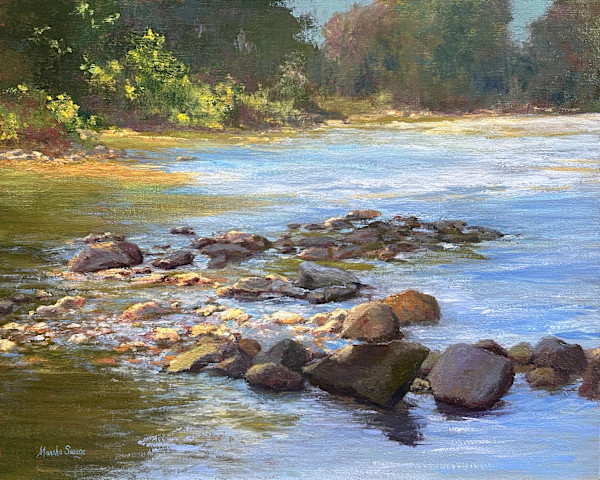 Rocks Are River Treasures by Marsha Hamby Savage