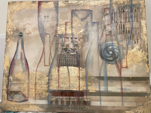 Bauhaus Wine Bottle Illusion by de Camille, Image 1.