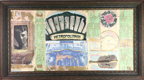 Metropolitain, Paris by de Camille