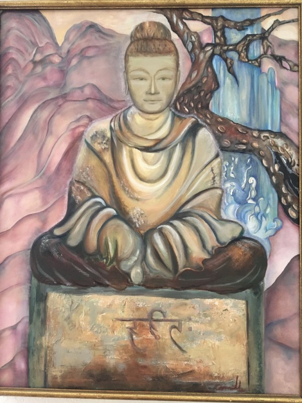 Seated Buddha by de Camille