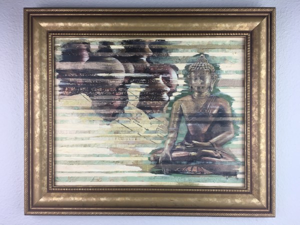 Seated Buddha 2 by de Camille