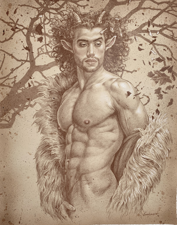 VG 42 Winter Satyr by Victor J Gadino