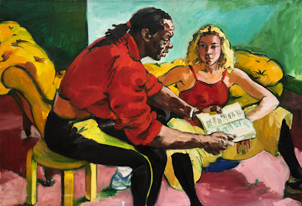 Bob Wisdom and Ruth Gibson Reading Shakespeare by Sandra Fisher