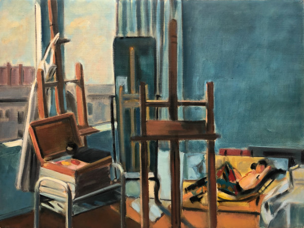 Sandra's London Studio by Ethel Fisher