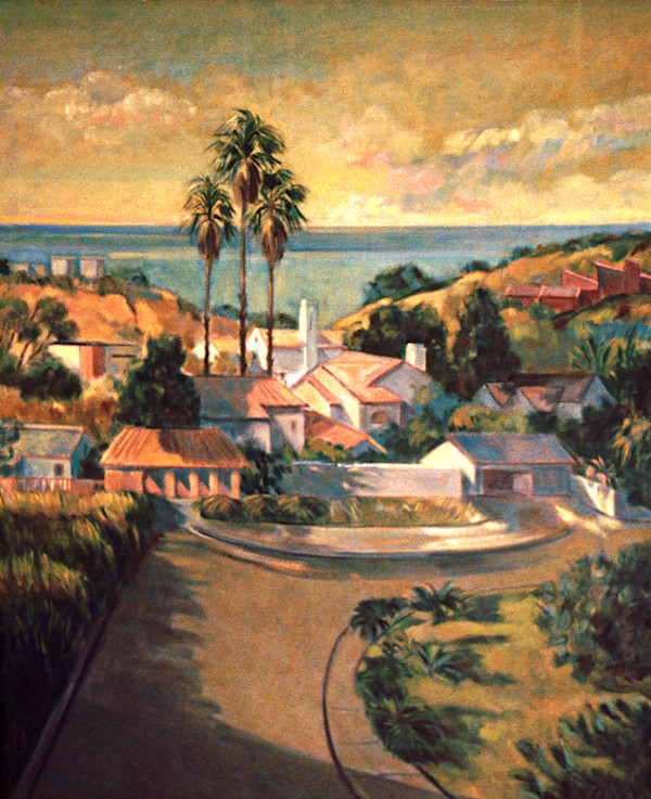 Three Palms in the Palisades by Ethel Fisher