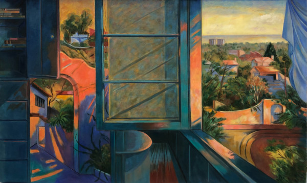 Blue Studio #3 by Ethel Fisher