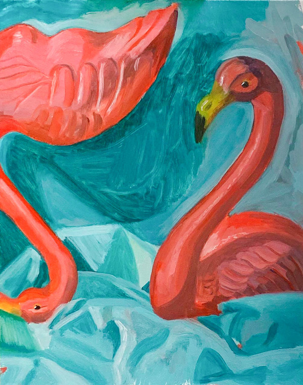 Silly/Stupid Flamingo by Brejenn Allen