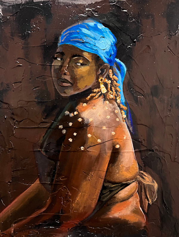 The Baddie with the Pearl Earring by Brejenn Allen