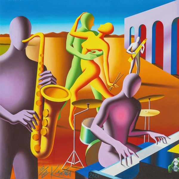 Joy of Sax by Mark Kostabi