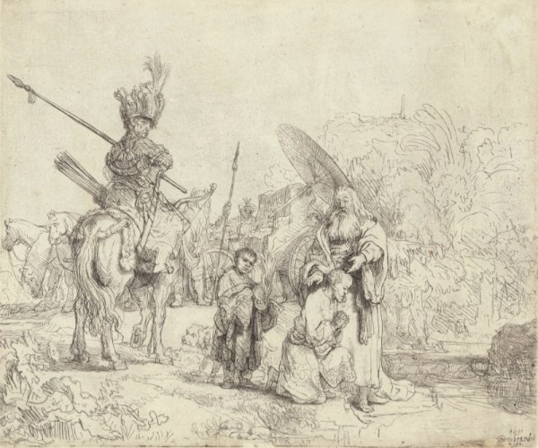Baptism of the Eunuch by Rembrandt van Rijn
