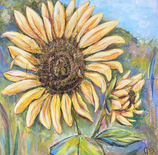 Sunflower Radiant by Delphine Peller