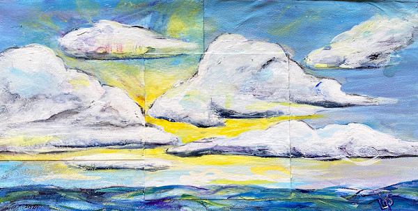 Second Day Blessing #3 by Delphine Peller