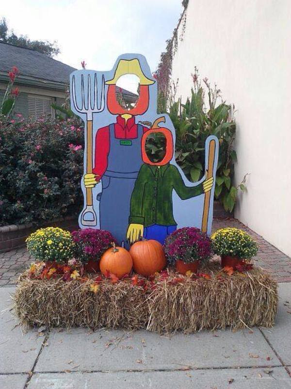 2014 Commerce, GA: Scarecrow Photo Booth for Downtown Development Authority by Frances Byrd