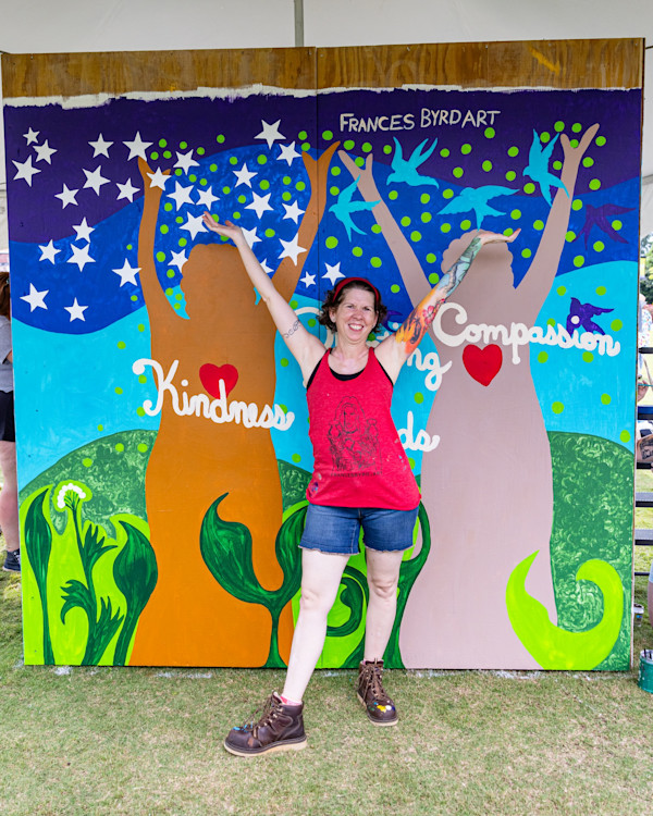 2023 Braselton Artrageous Mural by Frances Byrd
