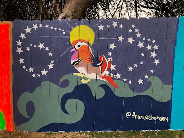 2021 Strange Duck Mural by Frances Byrd