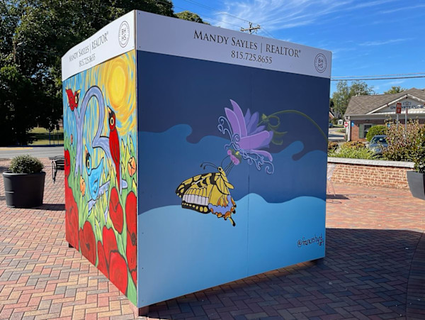 2022 Braselton Artrageous Mural by Frances Byrd, Image 2.
