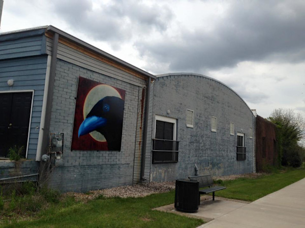 2016 Gainesville, GA: Vision 2030 Free-Range Mural Project on Gainesville Greenway by Frances Byrd