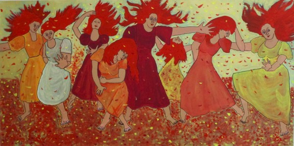 Fall The Dancer/Danse l'automne by Helene Montpetit