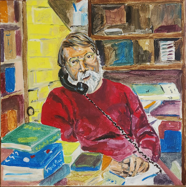 Le Libraire / The Bookseller by Helene Montpetit, Image 1.