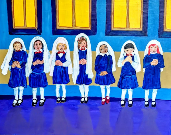Les Communiantes by Helene Montpetit