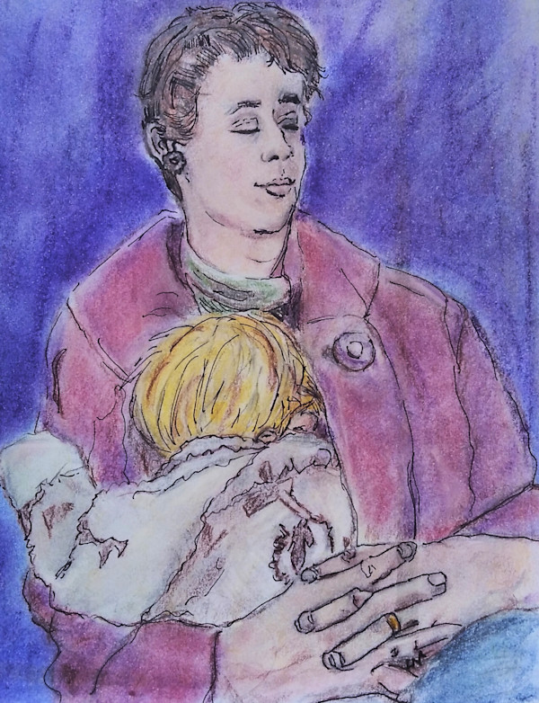 Mother and Child by Helene Montpetit